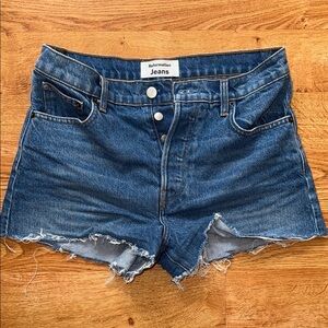 Reformation Indigo Denim Jean Shorts